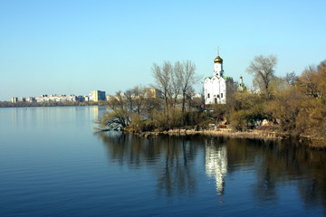 church on the monastic island