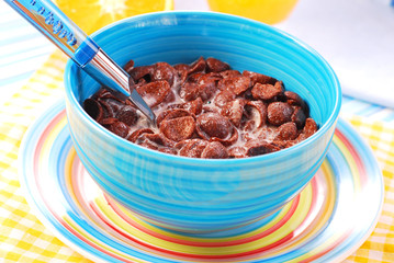 chocolate crisp with milk