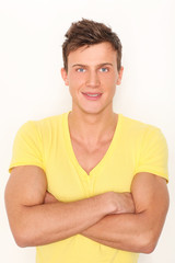Obraz premium junger Mann mit Charisma