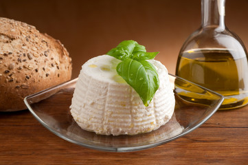 ricotta bread and olive oil