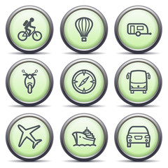 Icons with green buttons 20