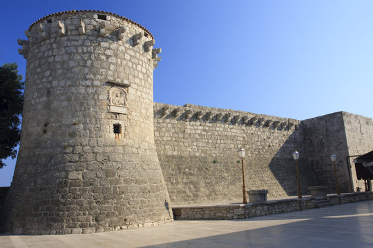 Frankopaner Kastell, Krk