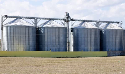 Foto op Aluminium silos à blé © rachid amrous
