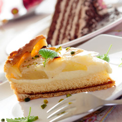 frischer apfelkuchen