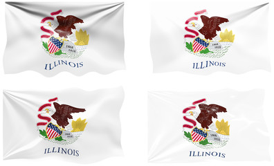 Flag of illinois