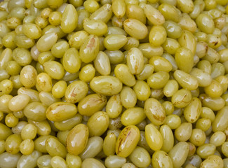 Green grapes