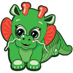 Little dragon - one of the symbols of the horoscope