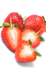 Fresh and tasty strawberries