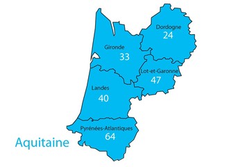 Region Aquitaine - France