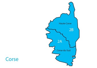 Carte Corse