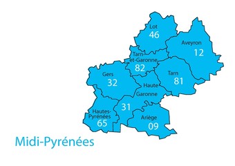 Region Midi Pyrénées