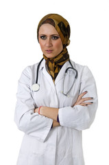 Fototapeta premium Doctor muslim