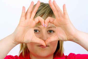 Handzeichen Herz