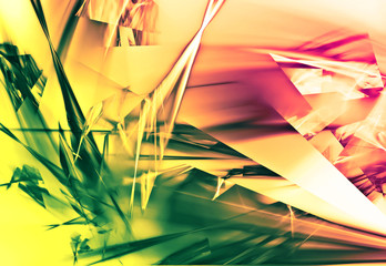abstract broken glass background
