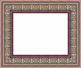 wooden frame