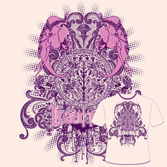 T-Shirt Print Elefant