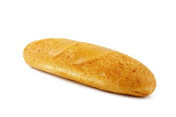 bread loaf isolated on white