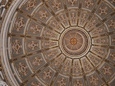 St Catherine's Church Dome Interior in Zurrieq
