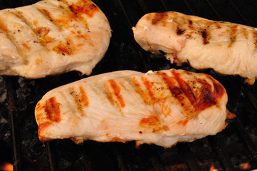 Chicken Breasts on the Grill