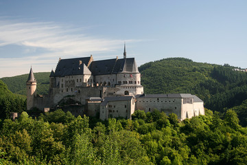 Fototapeta na wymiar Zamek w Vianden, Luksemburg