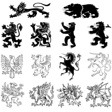 Heraldry Animals