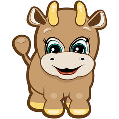 Little bull - one of the symbols of the horoscope