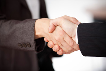 Business Handschlag