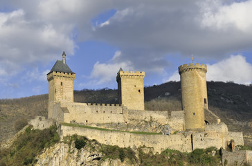 Fototapeta na wymiar château de Foix