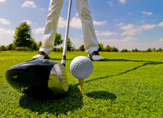Selbstklebende Fototapeten Golfplayer © Ray