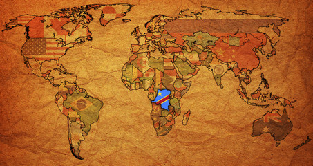 congo on world map