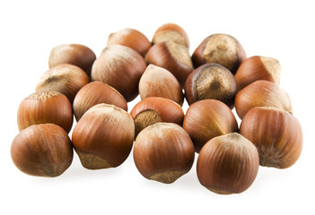 handful of the hazelnut