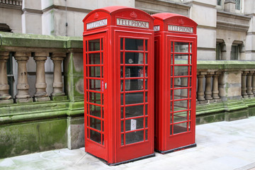 Red phones in England (Birmingham)