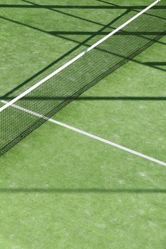 Paddle Tennis Green Grass Camp Field Texture