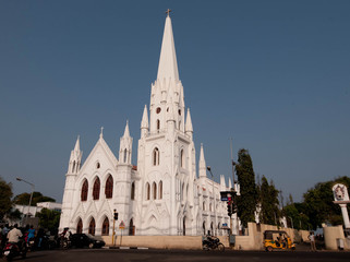 San Thome Basilica Cathedral / Church in Chennai (Madras), South