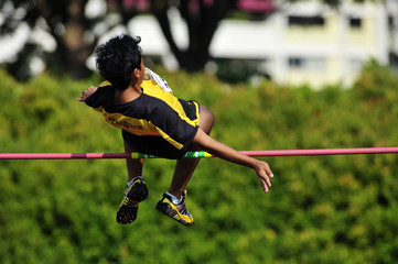 high jump competition