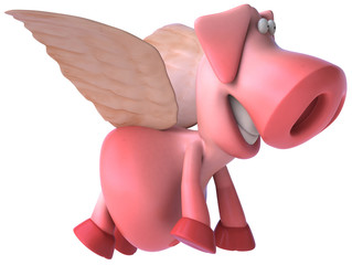 Flying pig