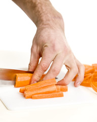 sliced carrot