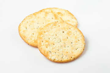 Dutch cookies with cheese and onion
