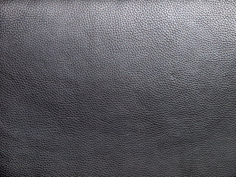 schwarzes Leder
