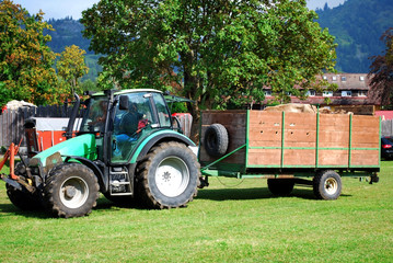 Obraz premium tractor