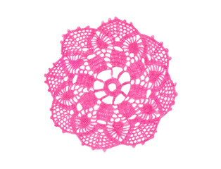 Crocheted doily