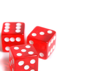 Background bones of red color.