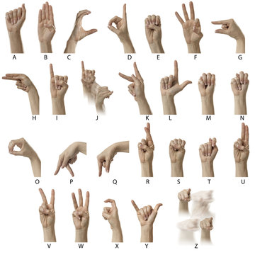 ASL Alphabet with labels