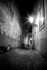 Acrylic prints Narrow Alley mysterious narrow alley