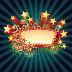 retro star sign