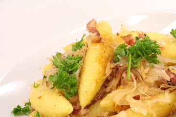 Schupfnudeln mit Kraut