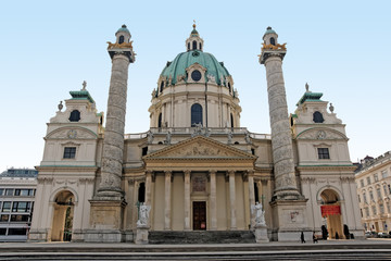 Fototapeta na wymiar Wien / Wien / Karlskirche