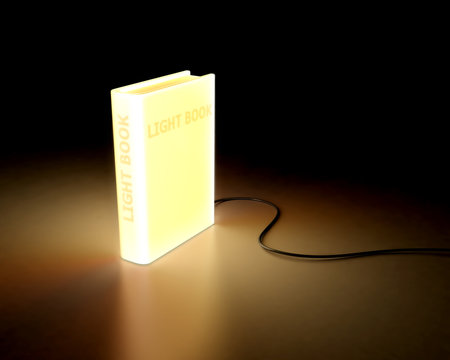 Design Lamp "LightBook" 3d model