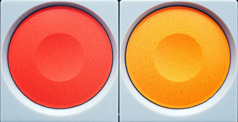 red orange - Tusche Farben