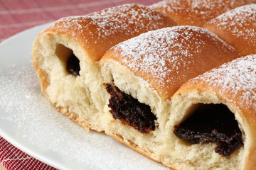 Czech yeast buns